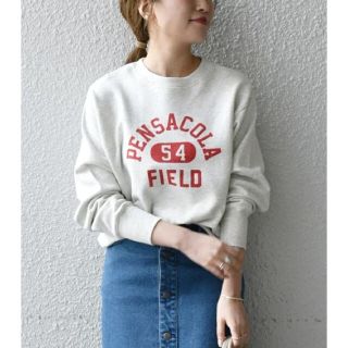 シップス(SHIPS)のSHIPS any別注☆THE KNiTS☆カレッジスエット(トレーナー/スウェット)