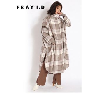 フレイアイディー(FRAY I.D)のFRAY I.D スタンドエスケープ風コート 最終値下げ(ロングコート)