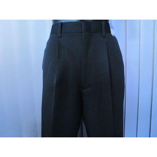 ★エコプライス  冬用黒 標準型学生ズボン ★ワンタック  ウエスト６１ｃｍ(スラックス)