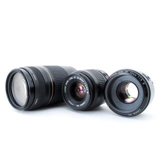 キャノン Canon EOS 9000D 標準＆望遠＆単焦点トリプルレンズセット 