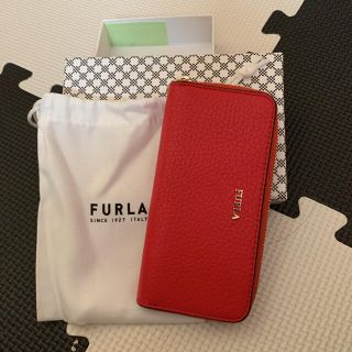 フルラ(Furla)の新品未使用　FURLA キーケース　赤　レッド×ピンク(キーケース)