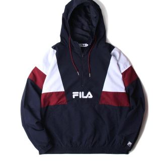 フィラ(FILA)の値下げ中！★限定商品★別注FILA ナイロン切替ジャケット　アノラック　フィラ　(ナイロンジャケット)