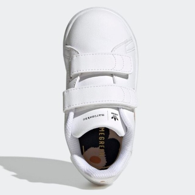 adidas(アディダス)の【新品未使用】adidas×marimekko　コラボ　スタンスミス　13cm キッズ/ベビー/マタニティのキッズ靴/シューズ(15cm~)(スニーカー)の商品写真