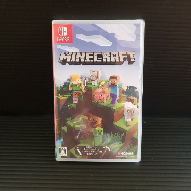 ゲームソフトゲーム機本体Minecraft Switch 3本　新品未開封