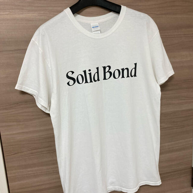 GILDAN(ギルタン)の【KEN YOKOYAMA】SOLID BOND Tシャツ (白) M ハイスタ メンズのトップス(Tシャツ/カットソー(半袖/袖なし))の商品写真