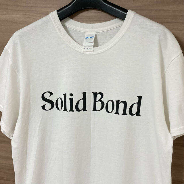 GILDAN(ギルタン)の【KEN YOKOYAMA】SOLID BOND Tシャツ (白) M ハイスタ メンズのトップス(Tシャツ/カットソー(半袖/袖なし))の商品写真