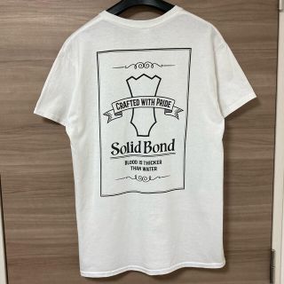 ギルタン(GILDAN)の【KEN YOKOYAMA】SOLID BOND Tシャツ (白) M ハイスタ(Tシャツ/カットソー(半袖/袖なし))