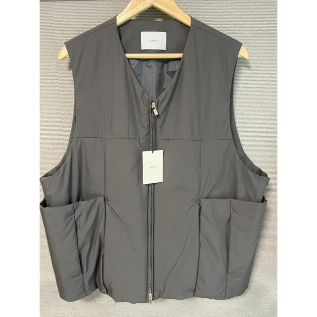 1LDK SELECT(ワンエルディーケーセレクト)のstein PADDED DEFORMABLE VEST ベスト ナイロン メンズのジャケット/アウター(ダウンベスト)の商品写真