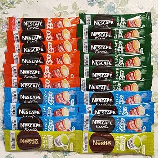 ネスレ(Nestle)のネスカフェふわラテシリーズ ３種類＋抹茶ラテ 計20本(コーヒー)
