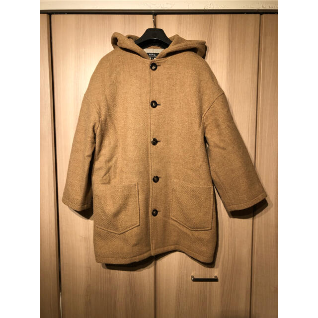 A.P.C(アーペーセー)のA.P.C.アーペーセーフーデットコート レディースのジャケット/アウター(ロングコート)の商品写真