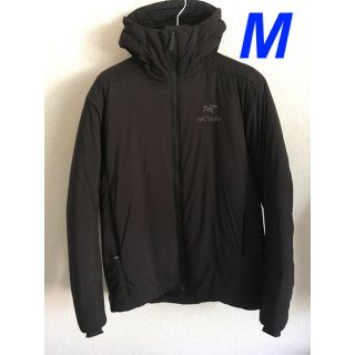 アークテリクス(ARC'TERYX)のARC'TERYX アークテリクス　atom ar hoody M ブラック(ダウンジャケット)