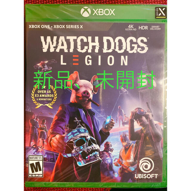 Xbox(エックスボックス)の(新品)X BOX/Watchdogs Legion エンタメ/ホビーのゲームソフト/ゲーム機本体(家庭用ゲームソフト)の商品写真