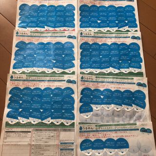 うるのん　キャップシール　137枚(ミネラルウォーター)