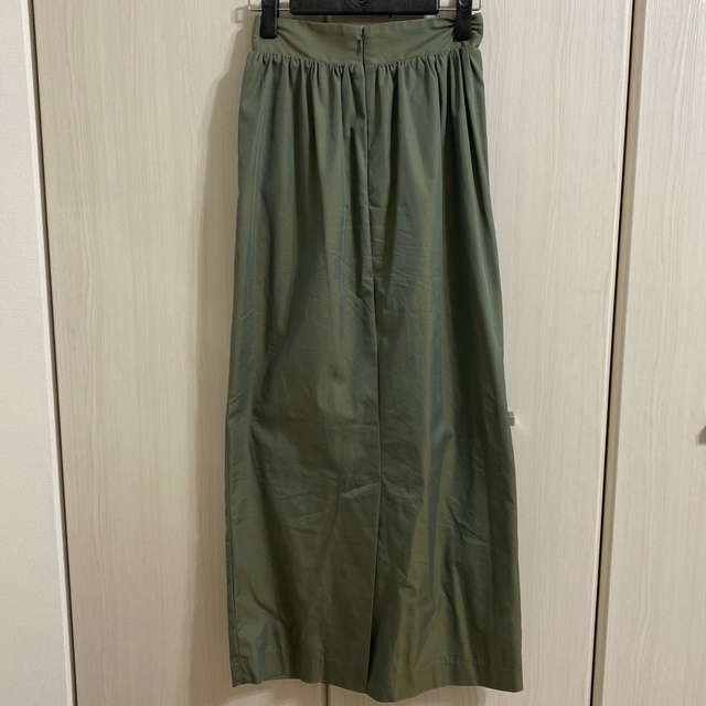 CLANE WAIST PUFF SKIRT スカート カーキ 5