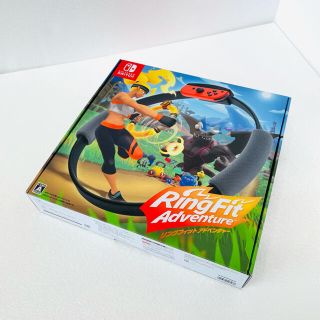 ニンテンドースイッチ(Nintendo Switch)の【美品】リングフィットアドベンチャー Switch(家庭用ゲームソフト)