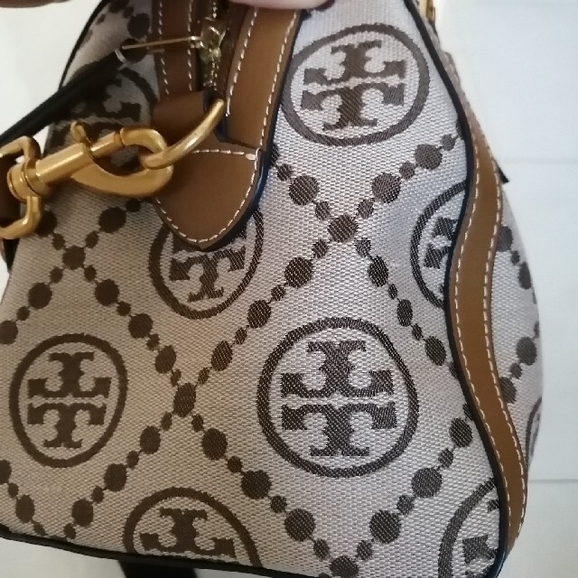 Tory Burch - 超美品！トリーバーチ Tモノグラム ショルダーバッグの