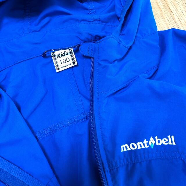 mont bell(モンベル)のモンベル　フード　パーカ　100 キッズ/ベビー/マタニティのキッズ服男の子用(90cm~)(ジャケット/上着)の商品写真