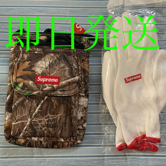 supreme ショルダーバック　カモ