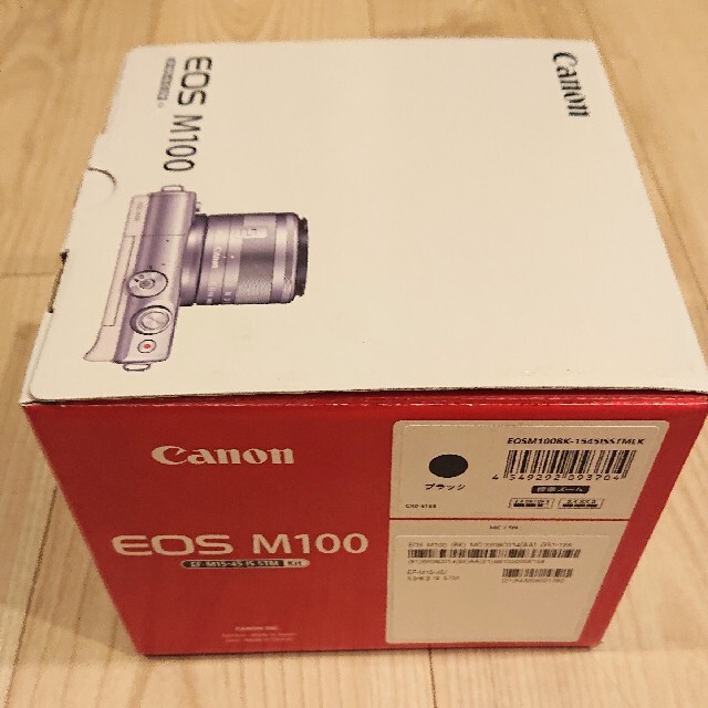 【値下げ、新品未開封、最安値】 EOS M100 EF-M15-45 Canonキヤノン