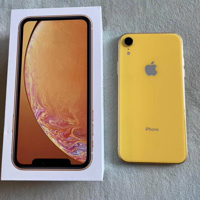 iPhone XR 128GB SIMフリー イエロー 国内外の人気 51.0%OFF