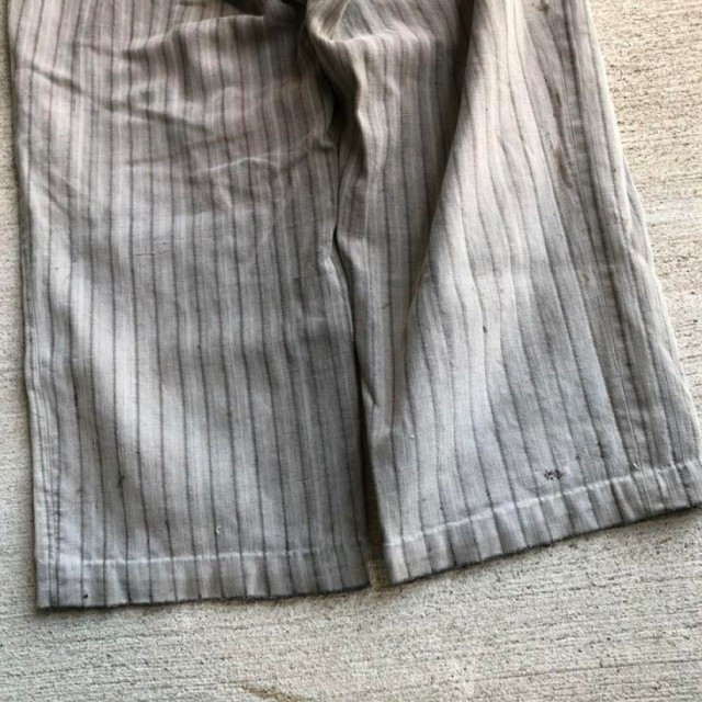 euro stripe work pants フレンチワーク ヴィンテージミリタリー