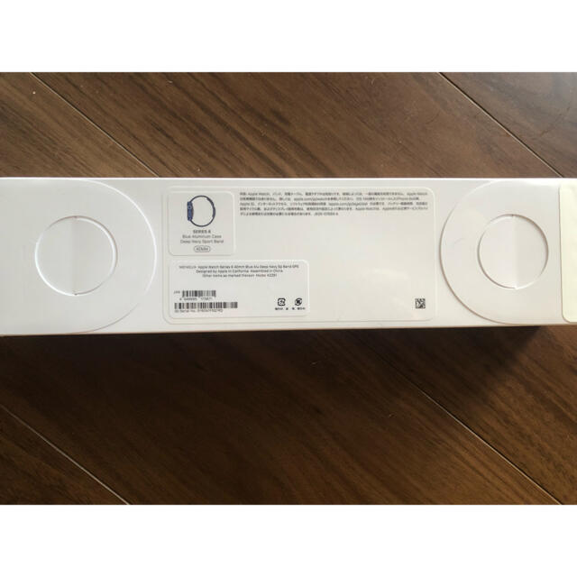 Apple Watch 6 40mm ブルーアルミニウムケース ディープネイビー