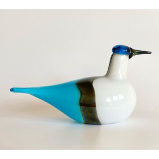 イッタラ(iittala)のSilver Sandpiper 箱あり イッタラ バード オイバ・トイッカ(置物)