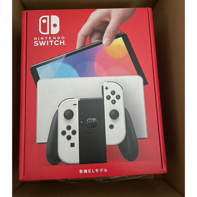 Nintendo Switch - 【新品未使用】Nintendo Switch 有機ELモデル　ホワイト　本体