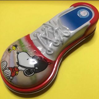 スヌーピー(SNOOPY)の【最終値下げ】SNOOPY スヌーピー 缶ケース 筆箱 小物入れ(ペンケース/筆箱)