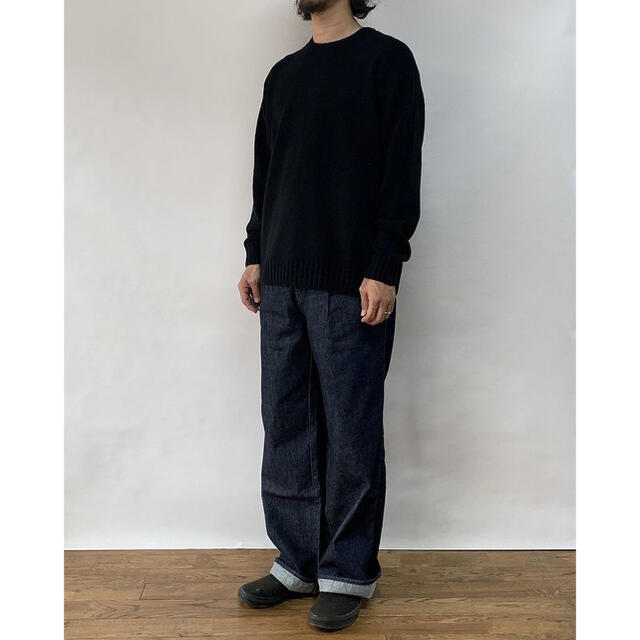 COMOLI(コモリ)のAURALEE  オーラリーCOTTON WOOL CASHMERE KNIT メンズのトップス(ニット/セーター)の商品写真