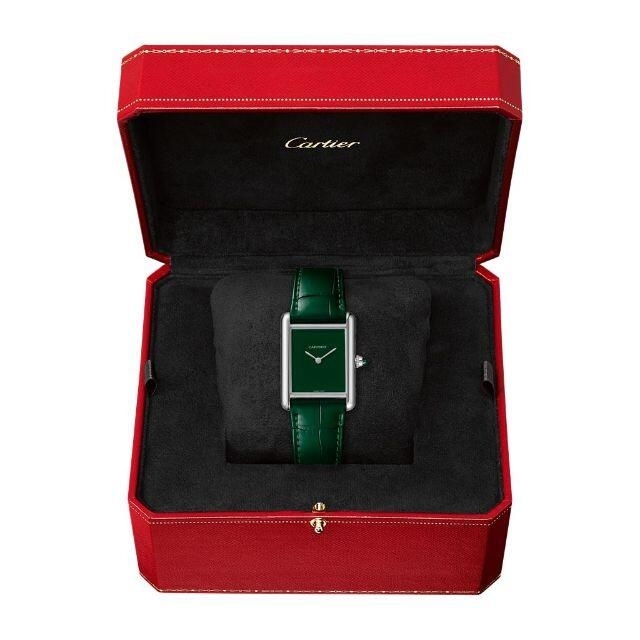 Cartier(カルティエ)のカルティエ タンク マスト グリーン WSTA0056 新品未使用 メンズの時計(腕時計(アナログ))の商品写真