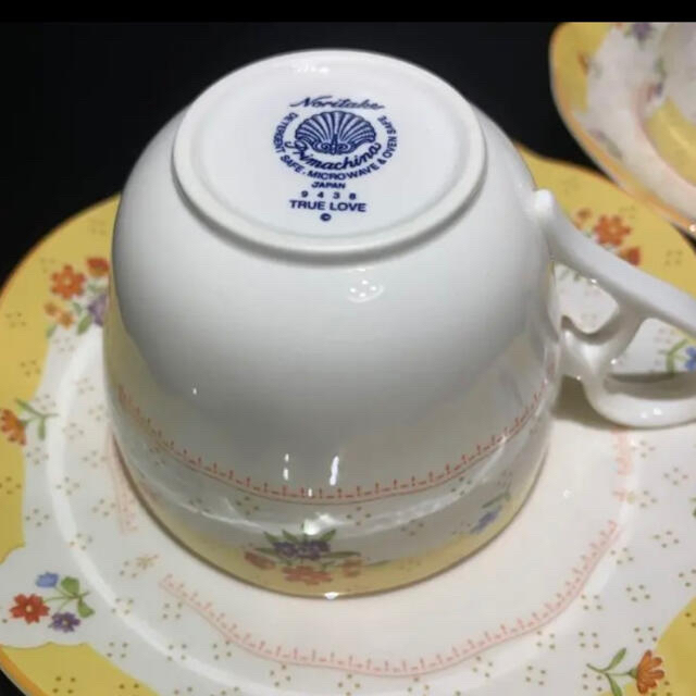 Noritake(ノリタケ)のトゥルーラブ　カップ&ソーサー  インテリア/住まい/日用品のキッチン/食器(グラス/カップ)の商品写真