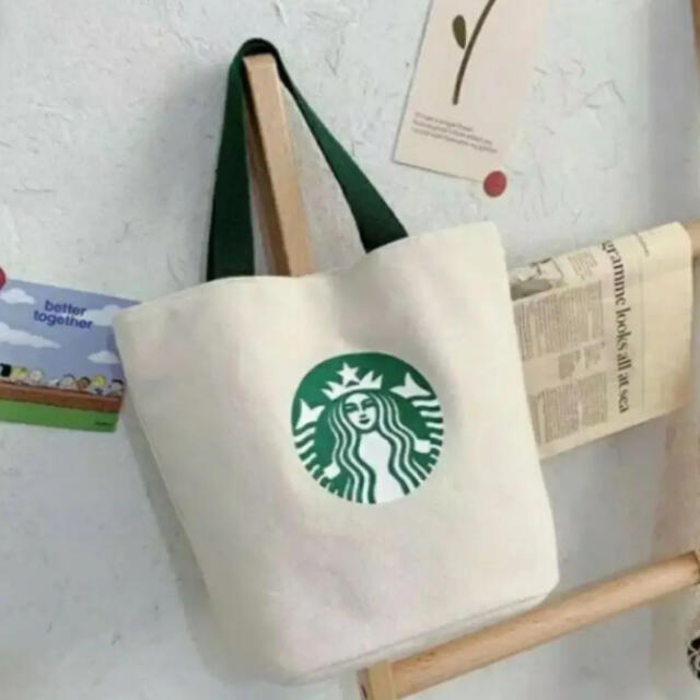 Starbucks Coffee(スターバックスコーヒー)のスターバックス　トートバッグ レディースのバッグ(トートバッグ)の商品写真