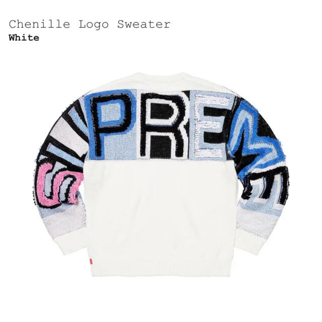 トップスシュプリーム　Chenille Logo Sweater