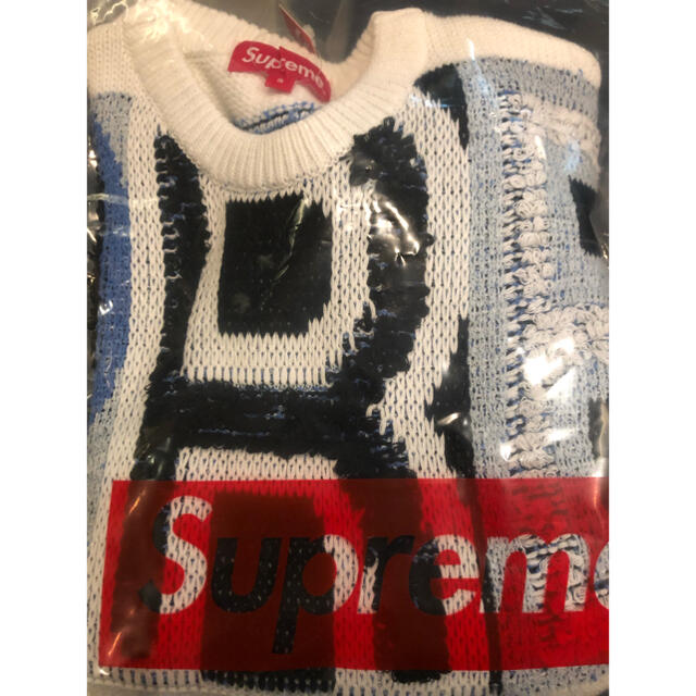 Supreme(シュプリーム)のシュプリーム　Chenille Logo Sweater メンズのトップス(ニット/セーター)の商品写真