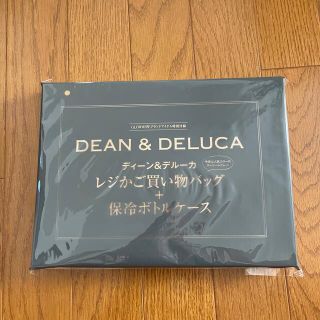 ディーンアンドデルーカ(DEAN & DELUCA)の未開封GLOW 8月号 DEAN&DELUCA レジカゴバッグ&ボトルホルダー(エコバッグ)