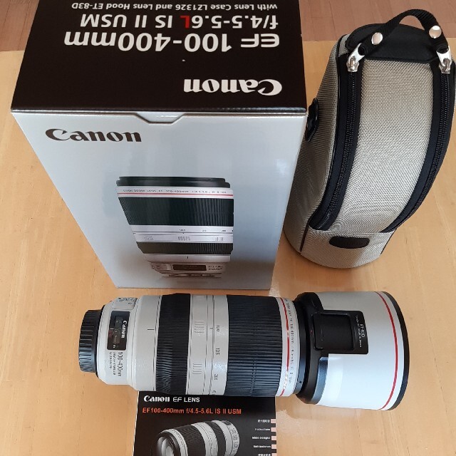 Canon(キヤノン)のEF100-400mm F4.5-5.6L IS II USM スマホ/家電/カメラのカメラ(レンズ(ズーム))の商品写真