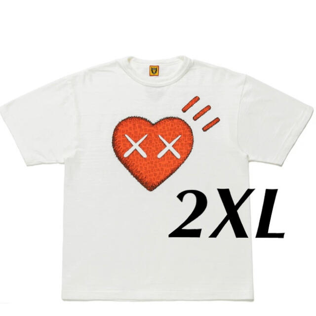 HUMAN MADE×KAWS Tシャツ ヒューマンメイド カウズ(XXL)✨-