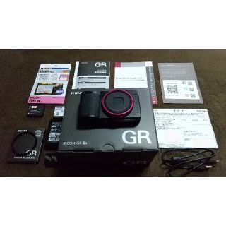 リコー(RICOH)のRICOH コンパクトデジタルカメラ GR IIIX(コンパクトデジタルカメラ)