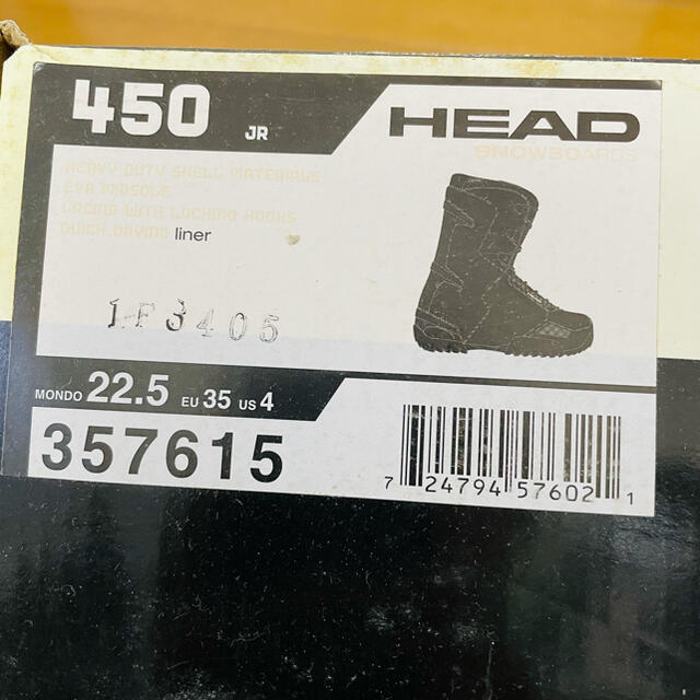 HEAD(ヘッド)のHEAD スノーボードブーツ スポーツ/アウトドアのスノーボード(ブーツ)の商品写真