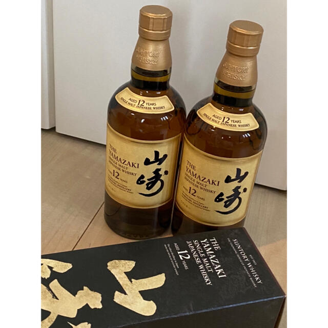 サントリー(サントリー)の山崎12年　2本 食品/飲料/酒の酒(ウイスキー)の商品写真