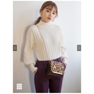 ザラ(ZARA)の【新品タグ付き】GRL ハイネックリブニットトップス(ニット/セーター)