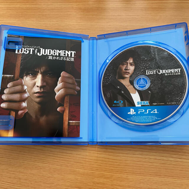 PlayStation4(プレイステーション4)のLOST JUDGMENT：裁かれざる記憶 PS4 エンタメ/ホビーのゲームソフト/ゲーム機本体(家庭用ゲームソフト)の商品写真