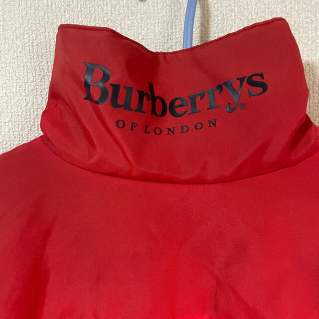 BURBERRY(バーバリー)の美品 激レア Burberrys of London ナイロンジャケット レッド メンズのジャケット/アウター(ナイロンジャケット)の商品写真