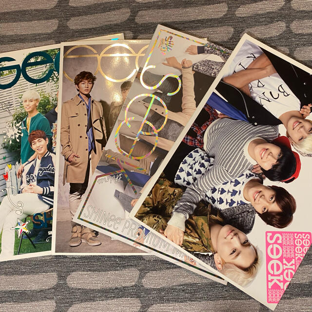 SHINee(シャイニー)のSHINee SEEK ファンクラブ　会報誌 エンタメ/ホビーのCD(K-POP/アジア)の商品写真