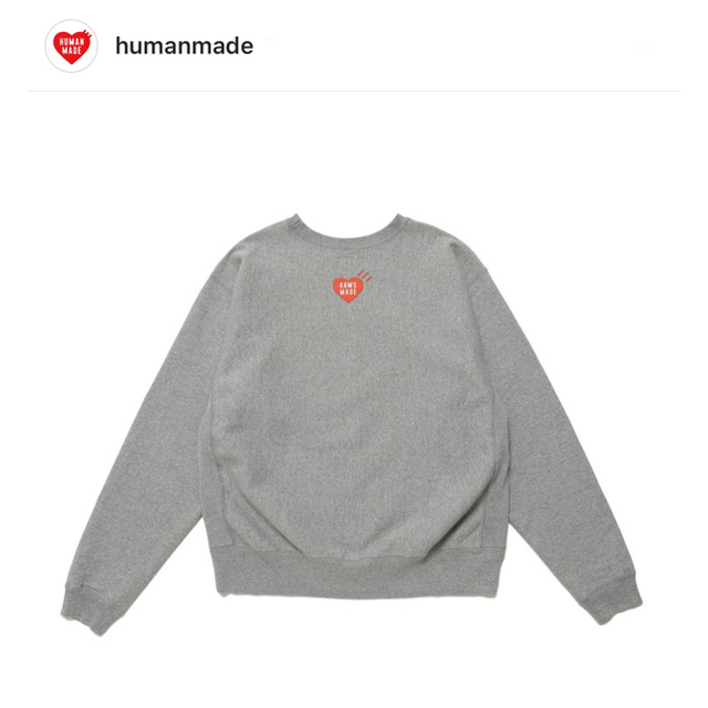 HUMAN MADE KAWS DUCK SWEATSHIRT #2 2XL メンズのトップス(スウェット)の商品写真