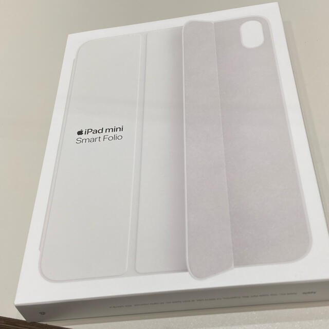 Apple(アップル)のiPad mini（第6世代）用Smart Folio - ホワイト 未使用新品 スマホ/家電/カメラのスマホアクセサリー(iPadケース)の商品写真