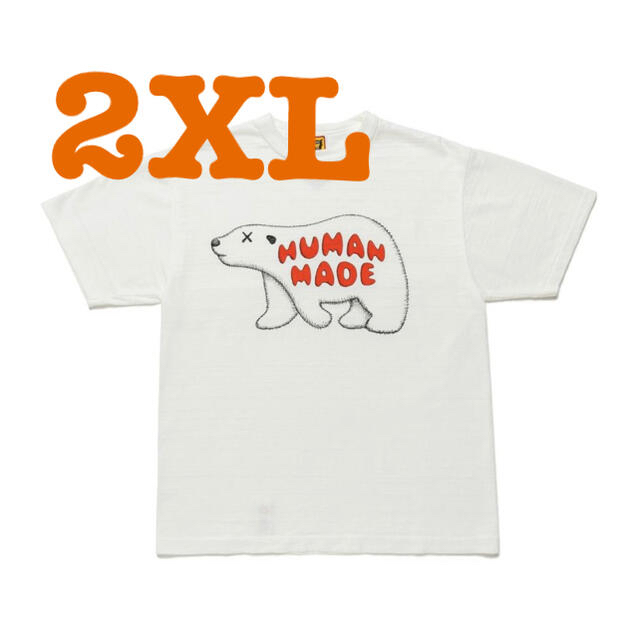 2XLサイズ HUMAN MADE × KAWS