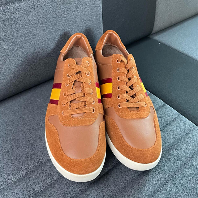 POLO RALPH LAUREN(ポロラルフローレン)の②9.5/27.5相当 新品ポロラルフローン 本革コンビレザー スニーカー メンズのメンズ その他(その他)の商品写真