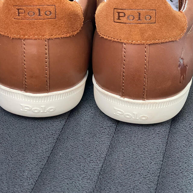 POLO RALPH LAUREN(ポロラルフローレン)の②9.5/27.5相当 新品ポロラルフローン 本革コンビレザー スニーカー メンズのメンズ その他(その他)の商品写真